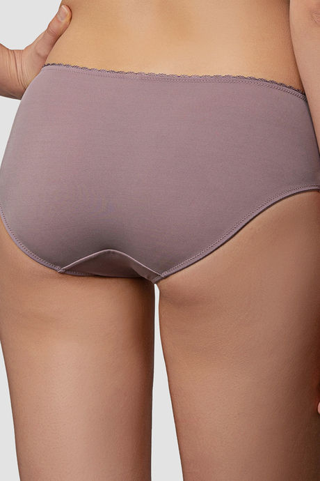 Triumph High Rise Three-Fourth Coverage Hipster Panty - Twilight Grey — image 3